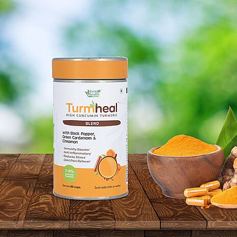 Turmheal with Black Pepper, Green Cardamom and Cinnamon - 100 Gms
