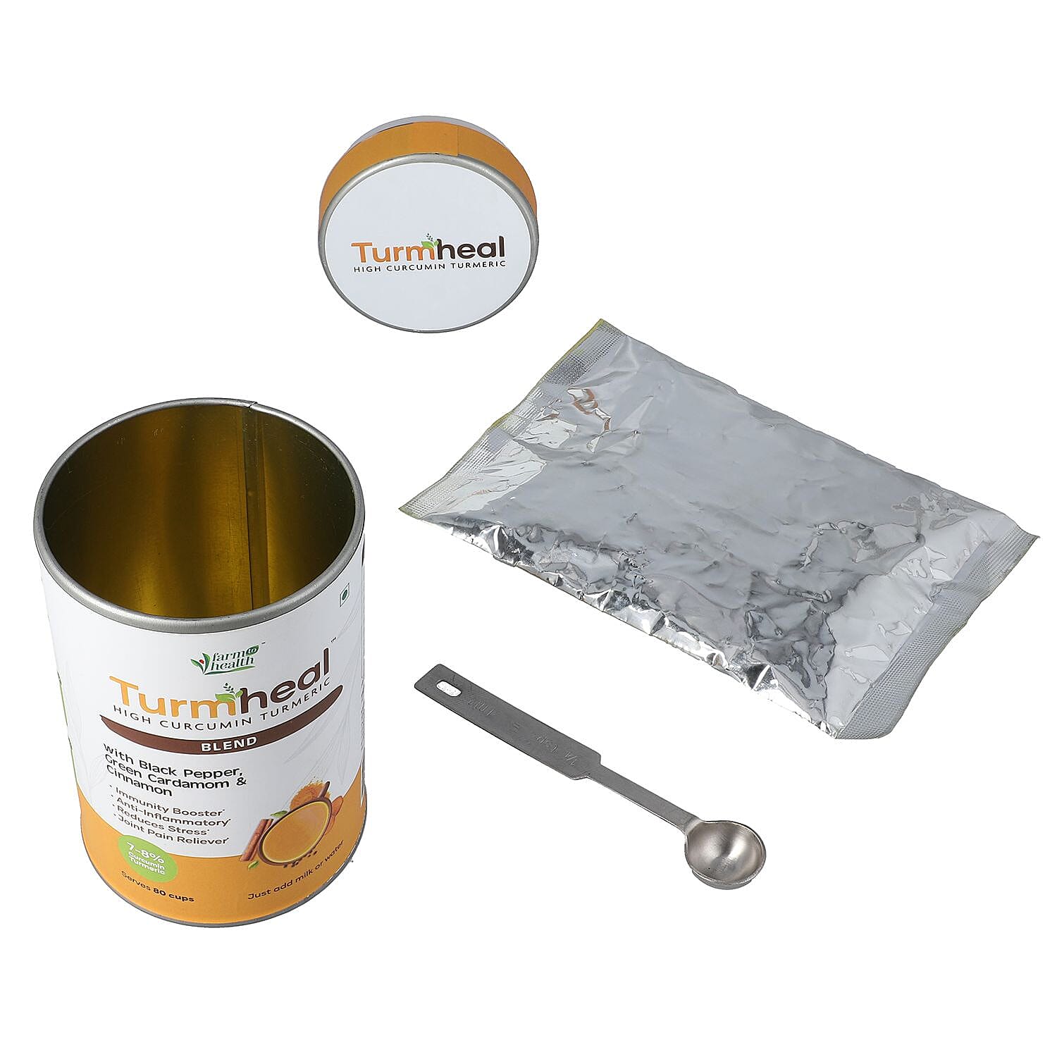 Turmheal with Black Pepper, Green Cardamom and Cinnamon - 100 Gms