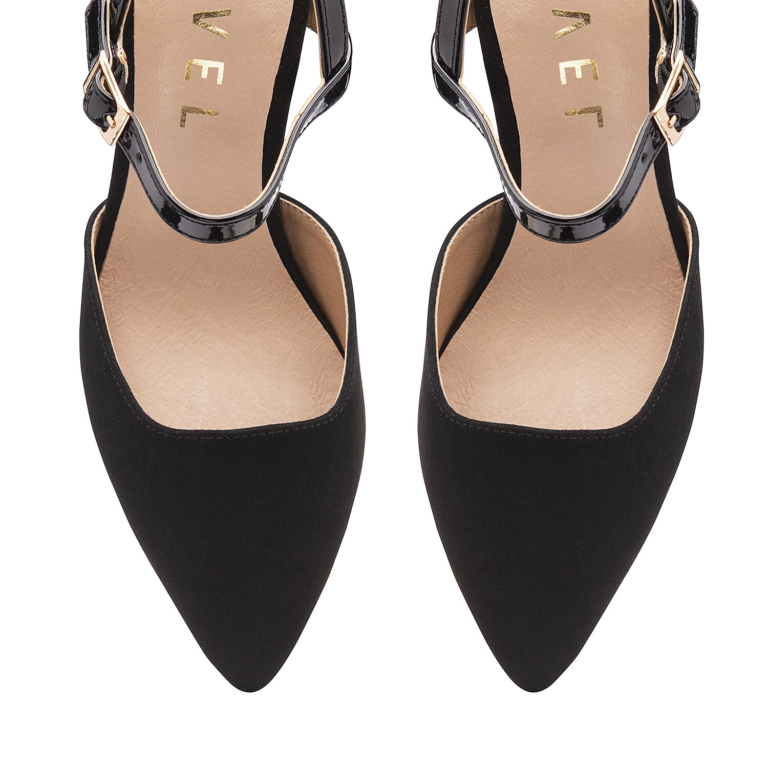 Ravel Zebra-Print Zaza Court Shoes (Size 3) - Black & Tan