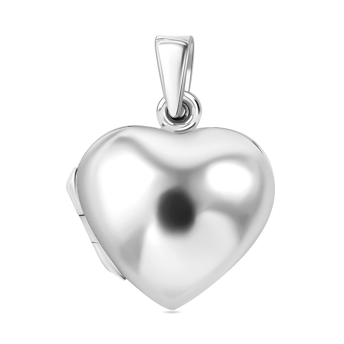 Sterling Silver Heart Locket Pendant