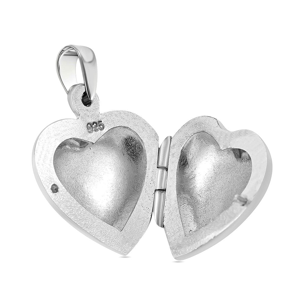 Sterling Silver Heart Locket Pendant