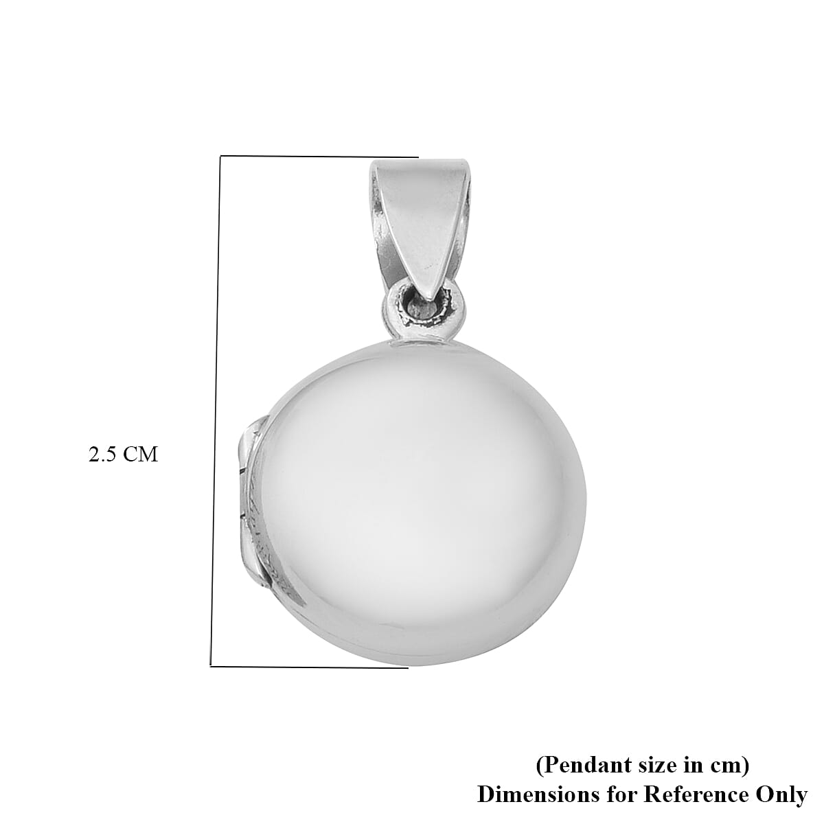 One Time Close Out Deal- Sterling Silver Locket Pendant