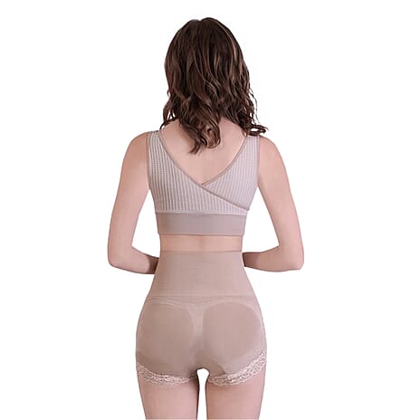 Sankom Switzerland Patent Premium Cooling Beige High Waisted Briefs (Size L-XL; 14-16)