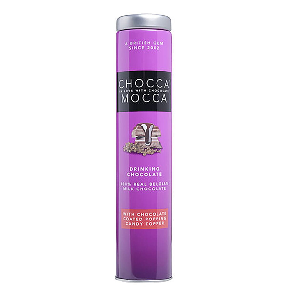 Chocca Mocca - Drinking Chocolate with Popping Candy Topper - 150g