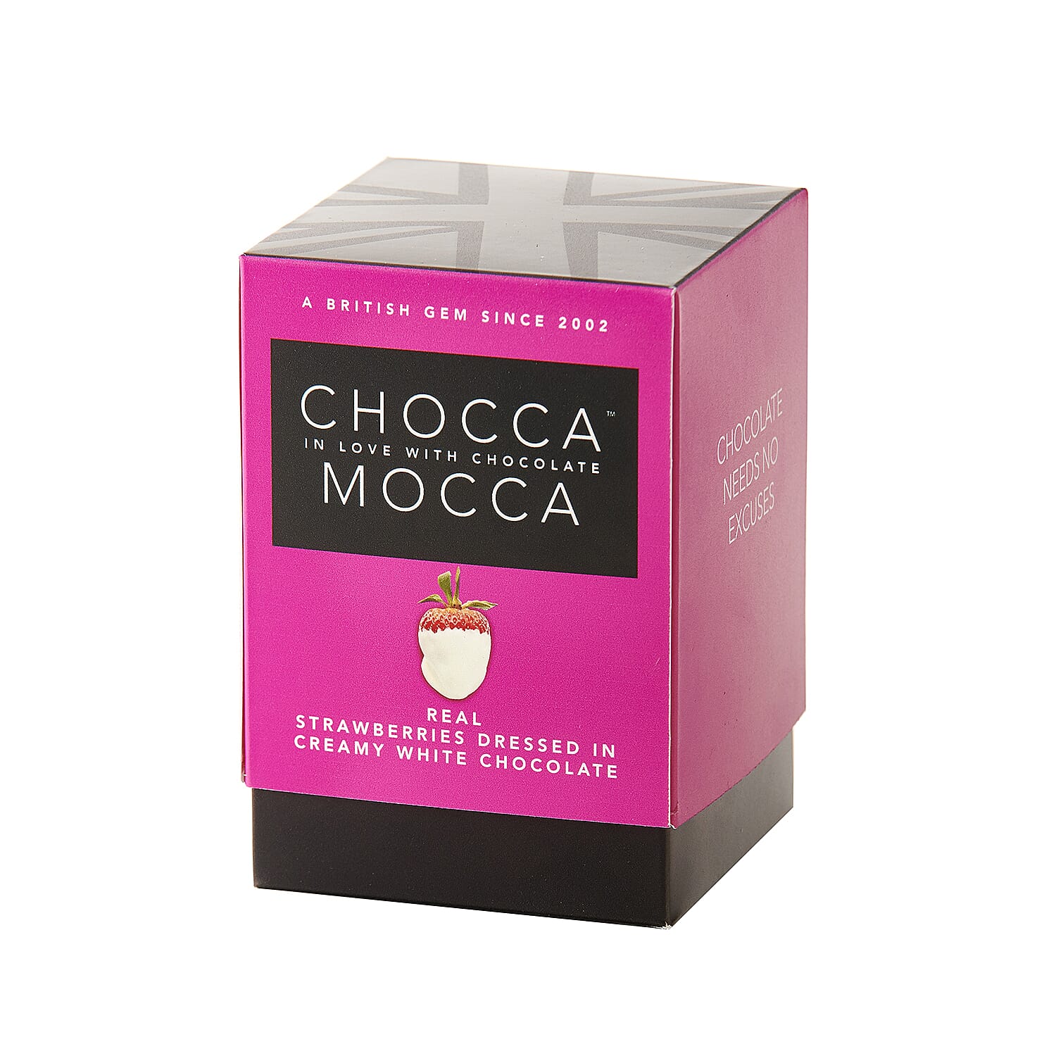 Chocca Mocca - Strawberries Coated in White Chocolate - 100g