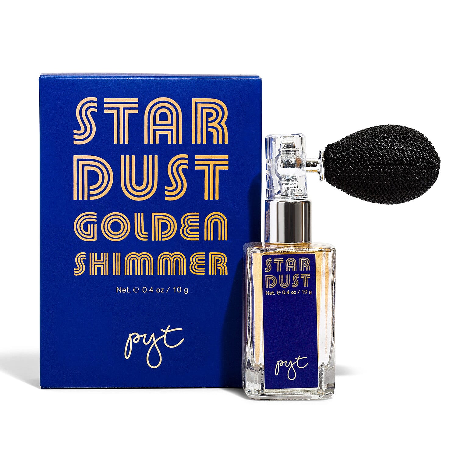 YT: Star Dust Gold Shimmer Powder Spray for Hair & Body