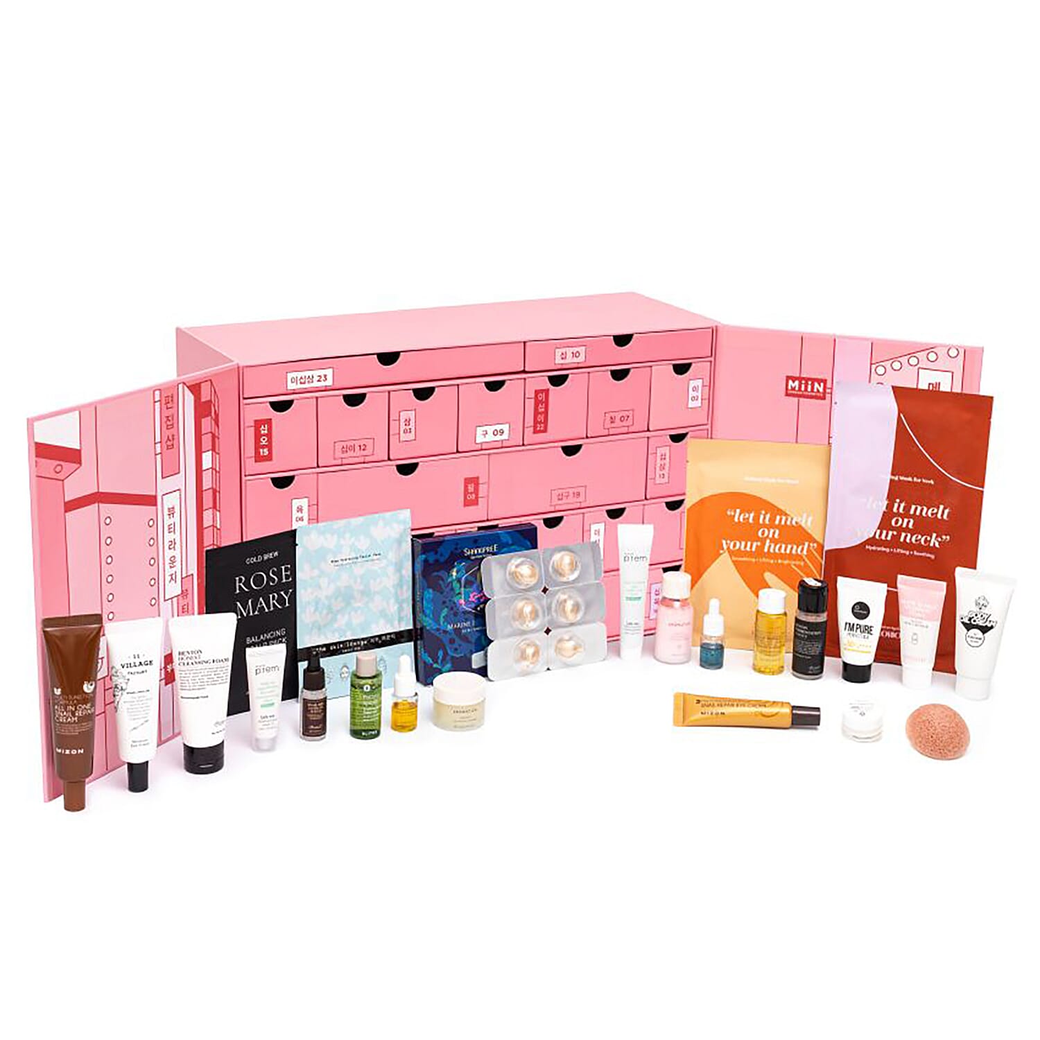 MIIN Advent Calendar (24 Korean Skincare Set)