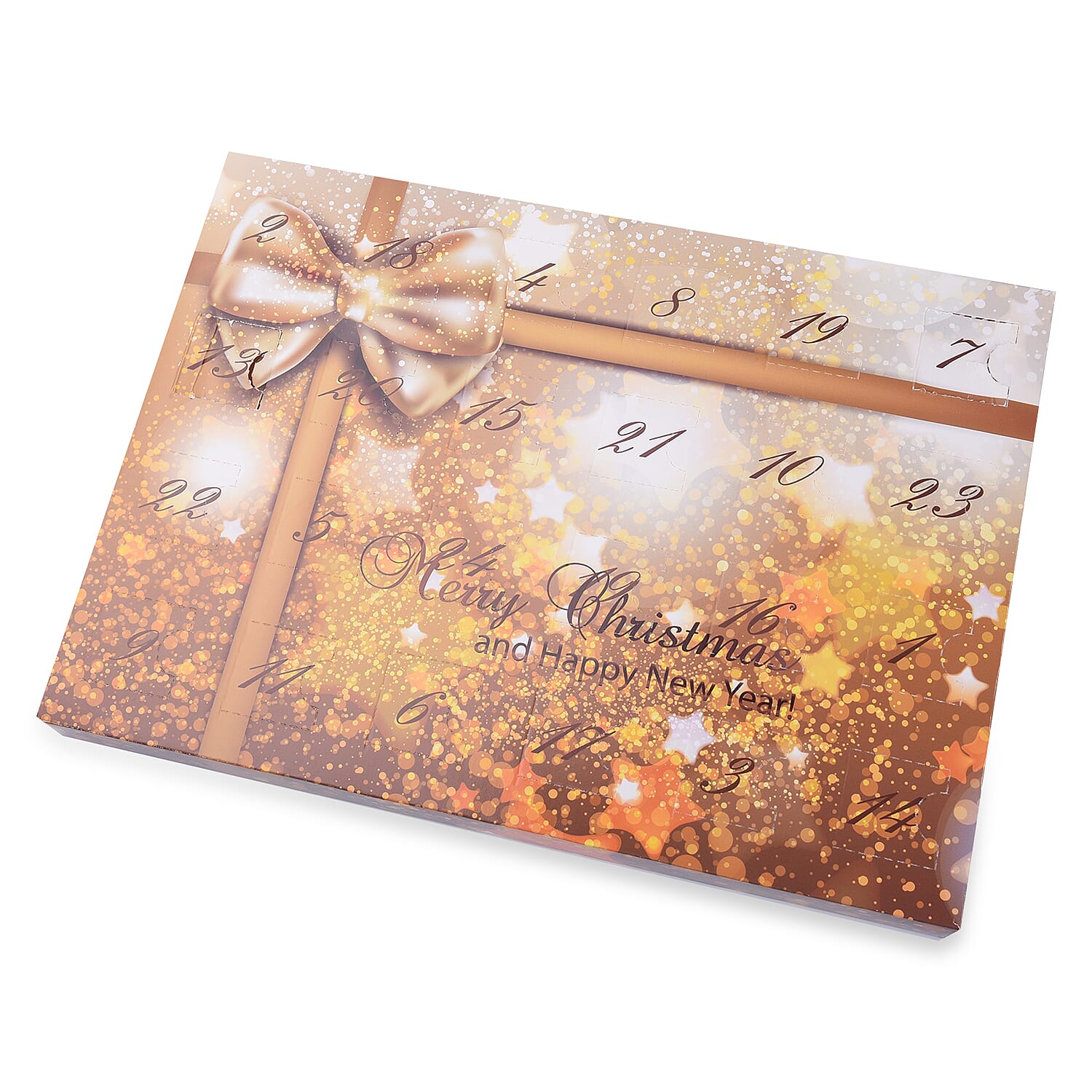 TJC Advent Calendar- 24 Piece Set of Necklace, Chain, Bracelet,  Rings, Pendants, Earrings and Charms