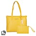 Union Code 100% Genuine Leather Mustard Tote Bag and RFID Wristlet/Clutch Bag