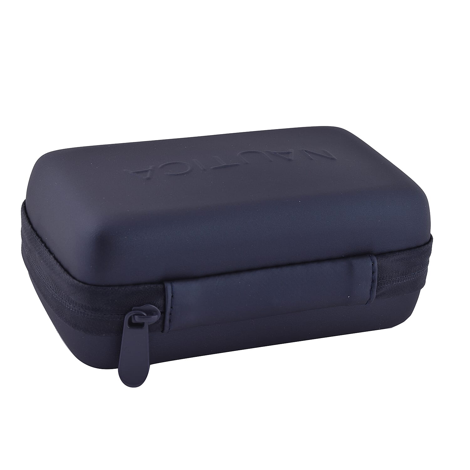 Nautica Ocean Beach 100 ATM Water Resistant Chronograph Mens Watch with Navy Silicone Strap - 46MM