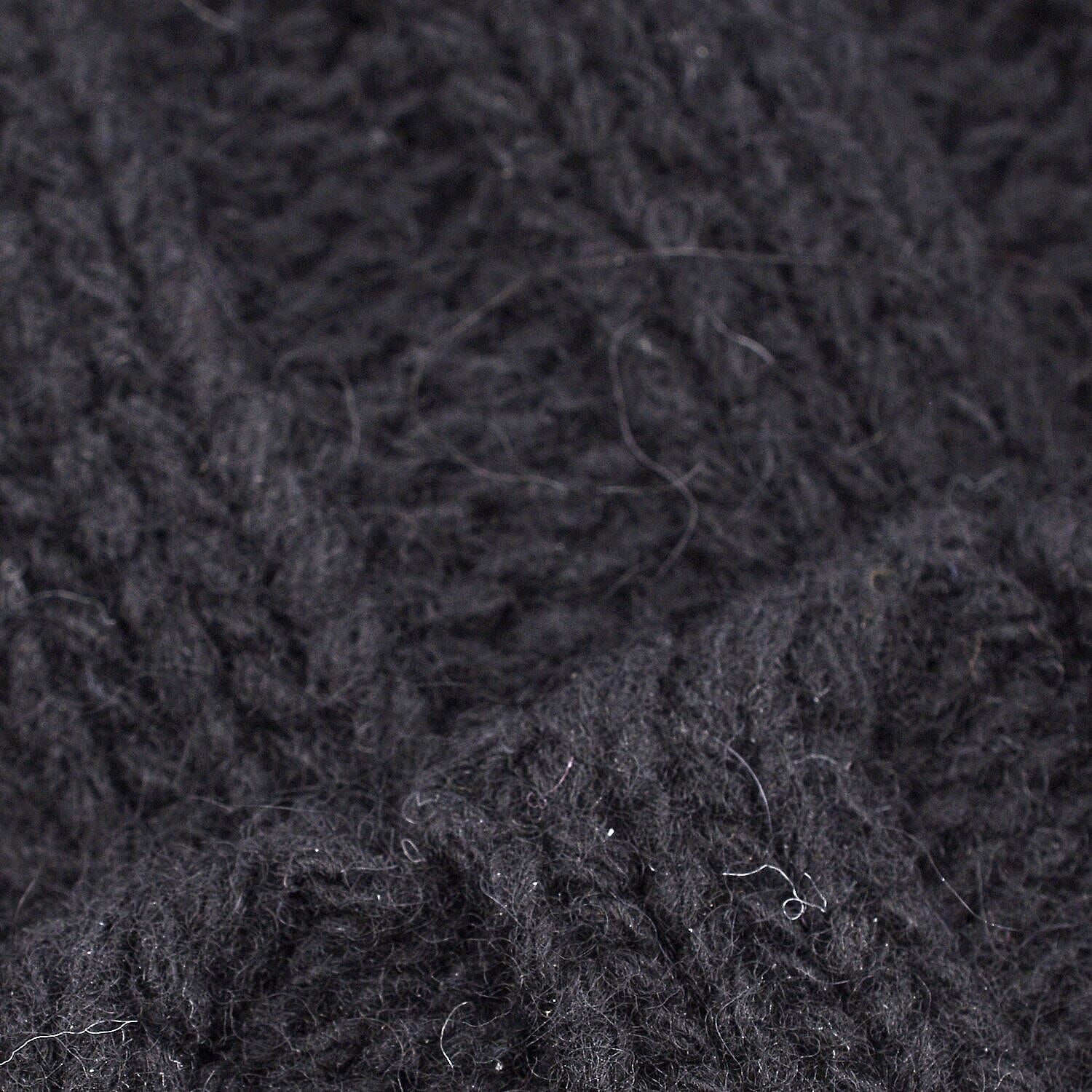 FIORUCCI Black Knitted Hat (Size 26x20cm)