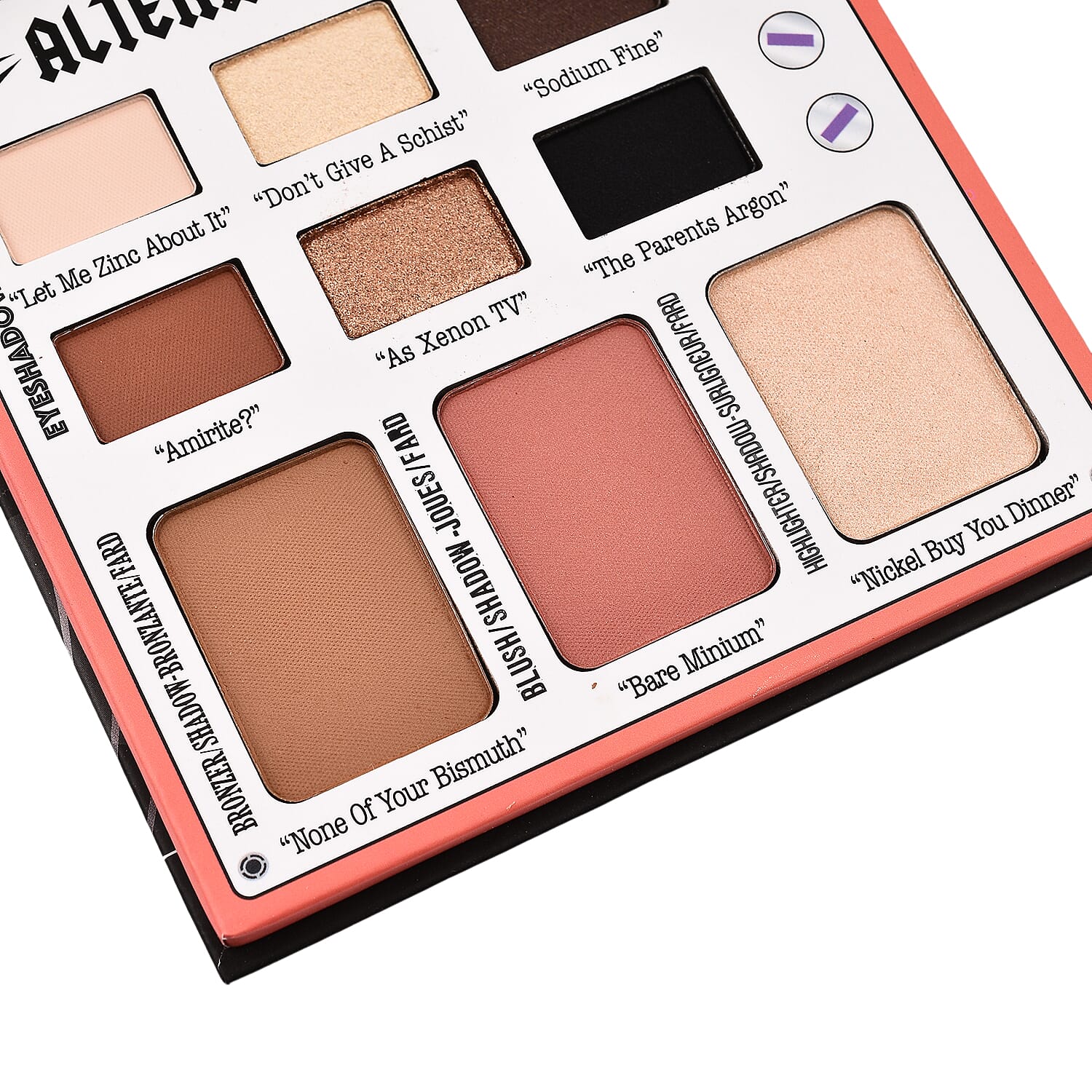 The Balm- Alternative Rock V2 Face - Eye Palette
