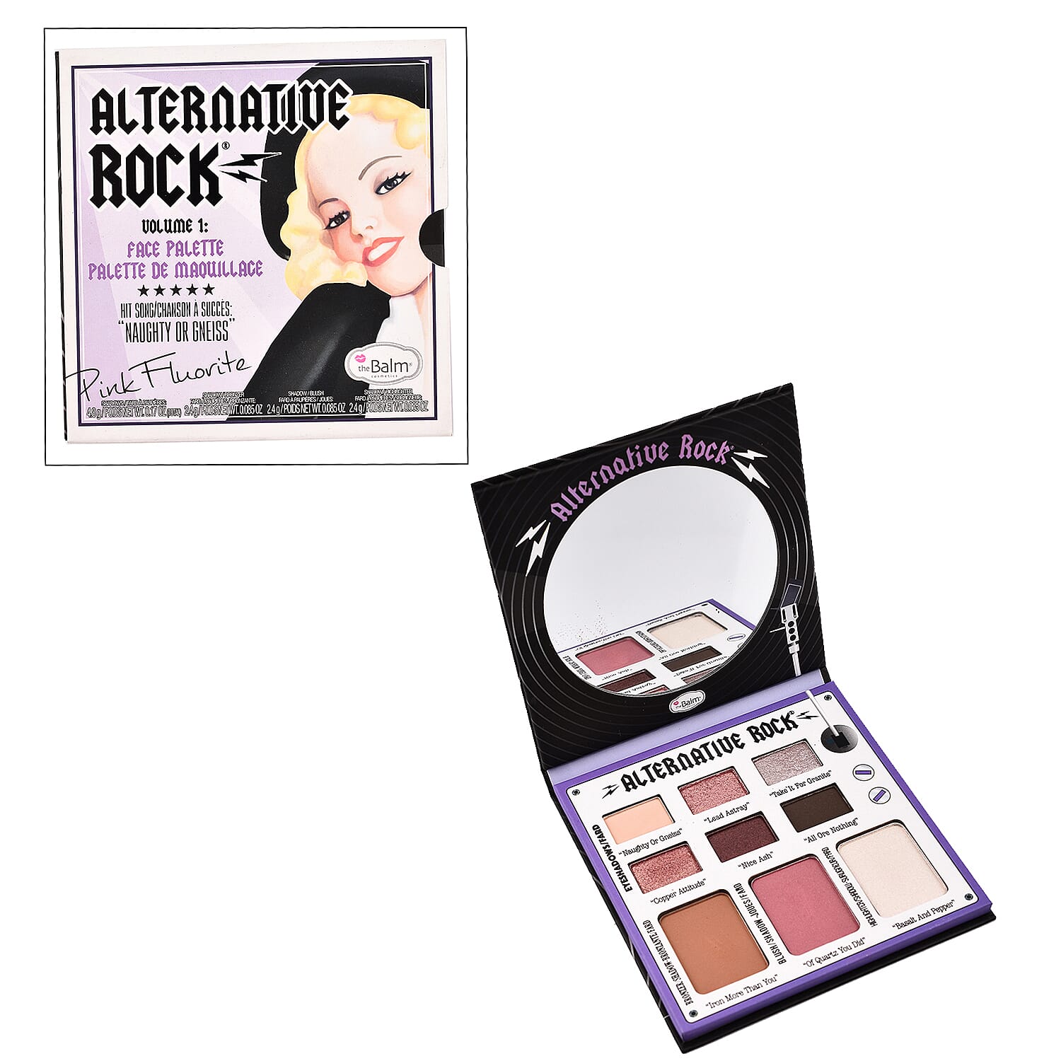 The Balm- Alternative Rock V1 Face - Eye Palette