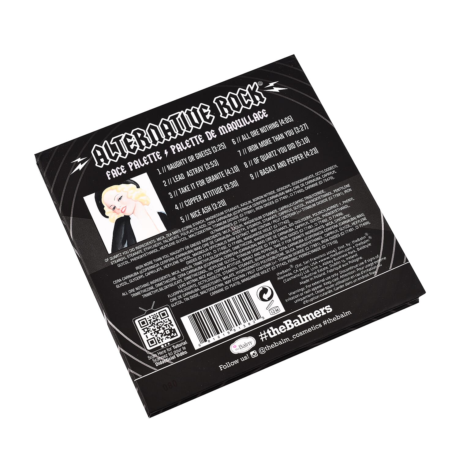 The Balm- Alternative Rock V1 Face - Eye Palette