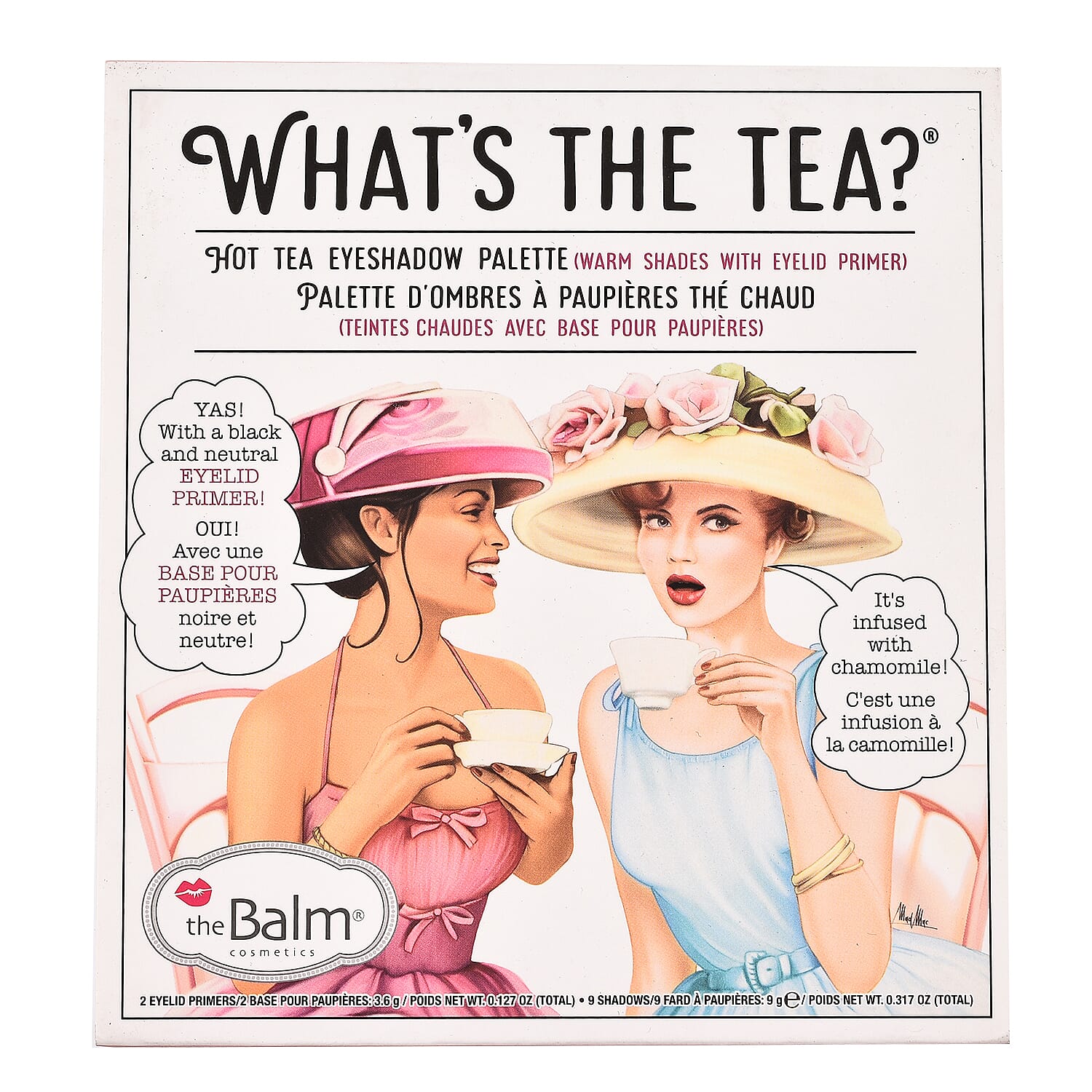 The Balm- Eyeshadow Palette - Whats The Tea