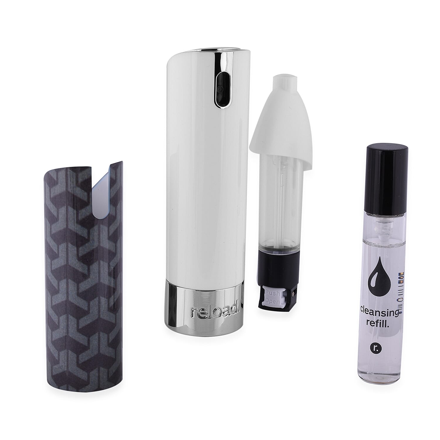 Reload Mini Perfume Spray White (Incl. Cleansing Refill & Grey Skin)