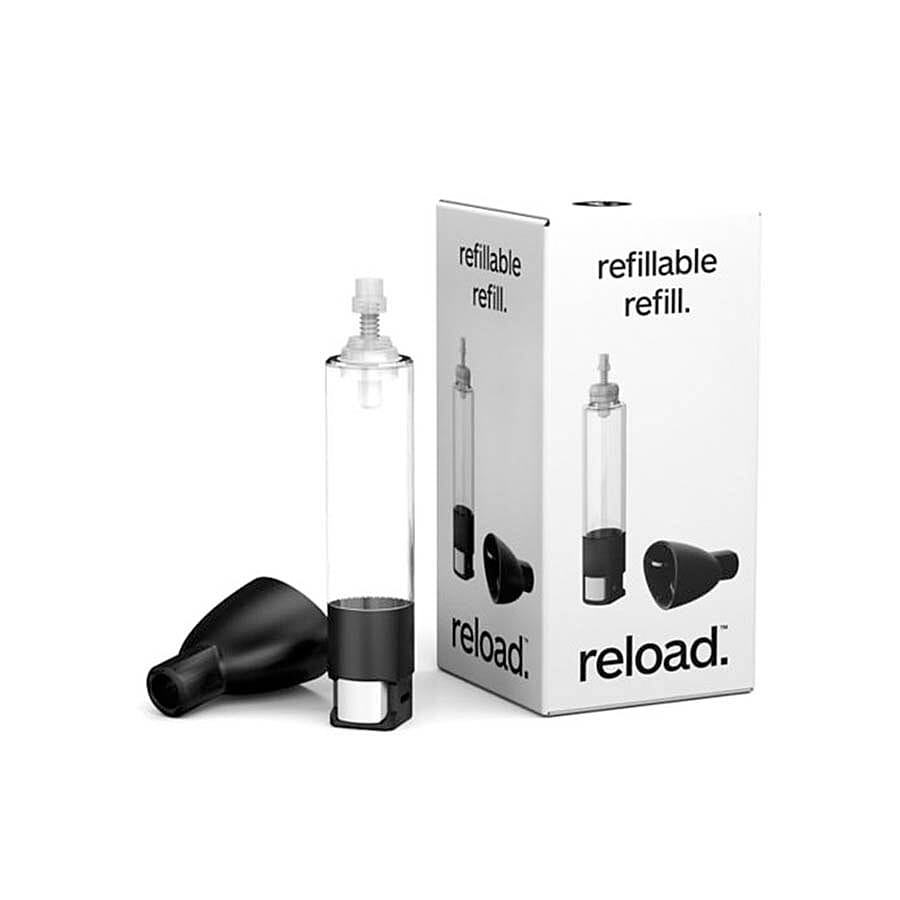 Reload Mini Perfume Spray - Black, Reload Refillable Refill & Mini Spray Skin Flowers