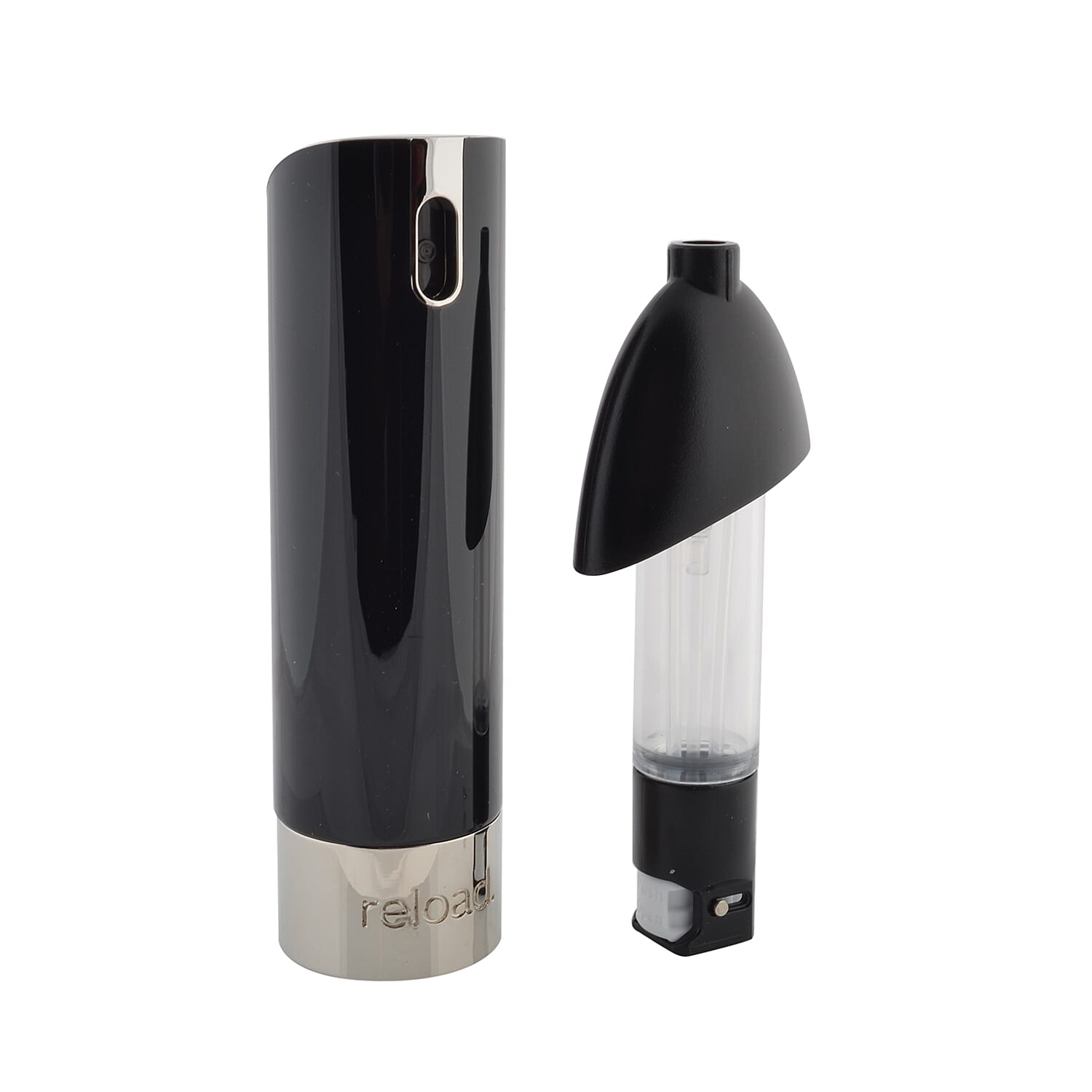 Reload Mini Perfume Spray Black (Incl. Mercedes Club Mini Men - 5ml & Aluminium Yellow)