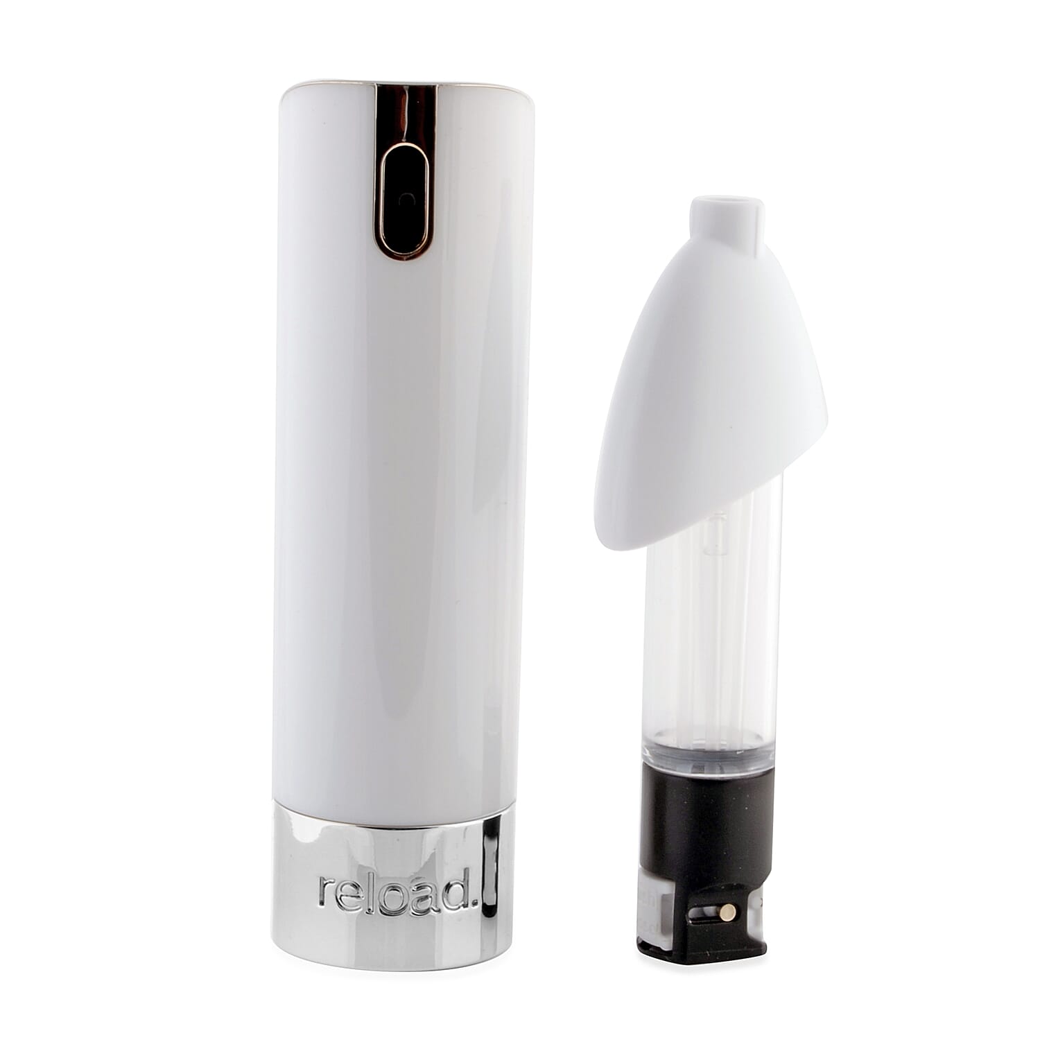 Reload Mini Perfume Spray White (Incl. Mercedes For Women - 5ml - Aluminium Red Skin)