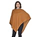 Knit Poncho Material polyester - Brown