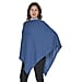 Knit Poncho Material polyester - Brown