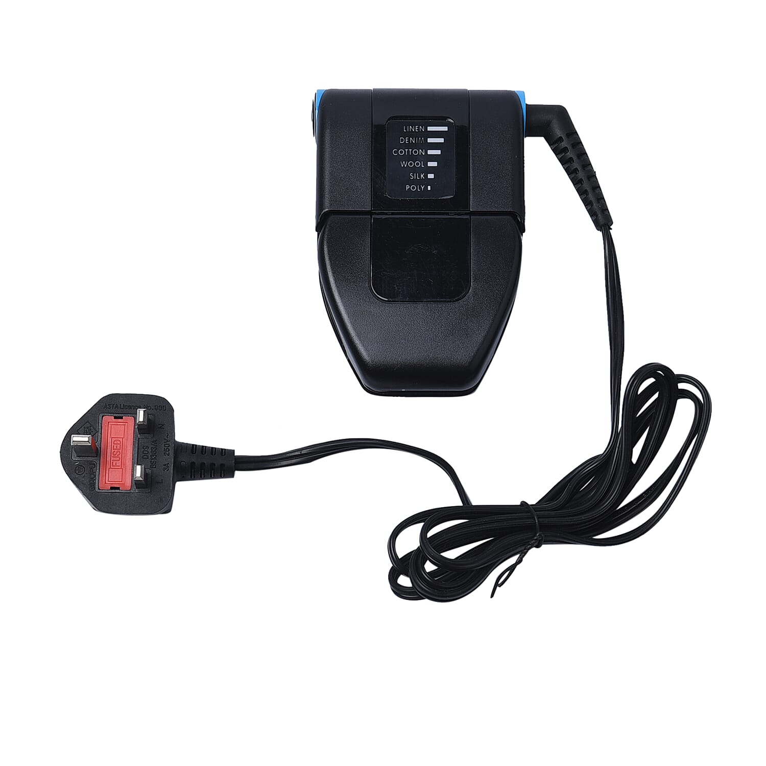 Small Electric Iron (Size 13x8cm) with 6 Heat Settings