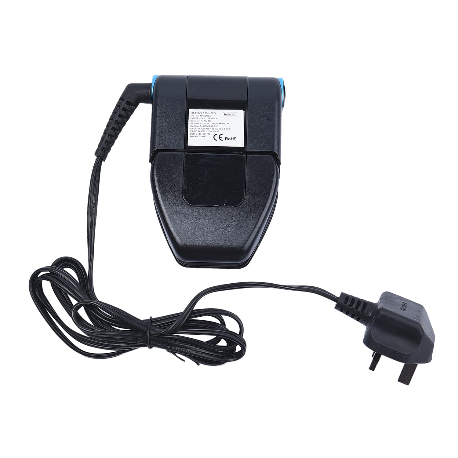 Small Electric Iron (Size 13x8cm) with 6 Heat Settings