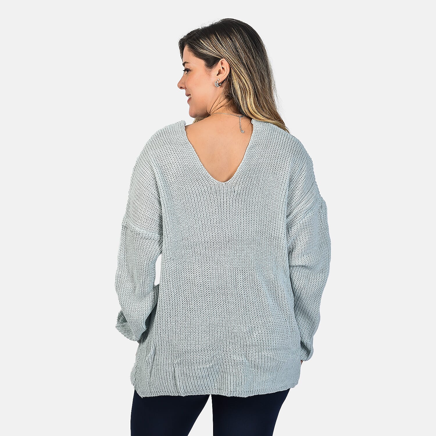 KRIS ANA Braided Front Jumper (Size 8-18) - Blue