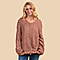 KRIS ANA Braided Front Jumper (Size 8-18) - Pink
