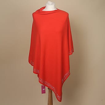 https://tjcuk.sirv.com/Products/69/0/6900598/KRIS-ANA-Diamonte-Trim-Poncho-Orange_6900598.jpg?w=342&h=342