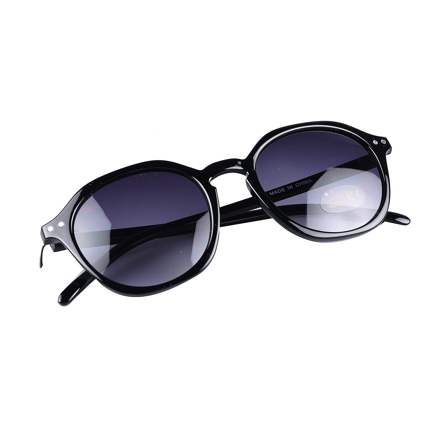 Womens Round Sunglasses -Blue