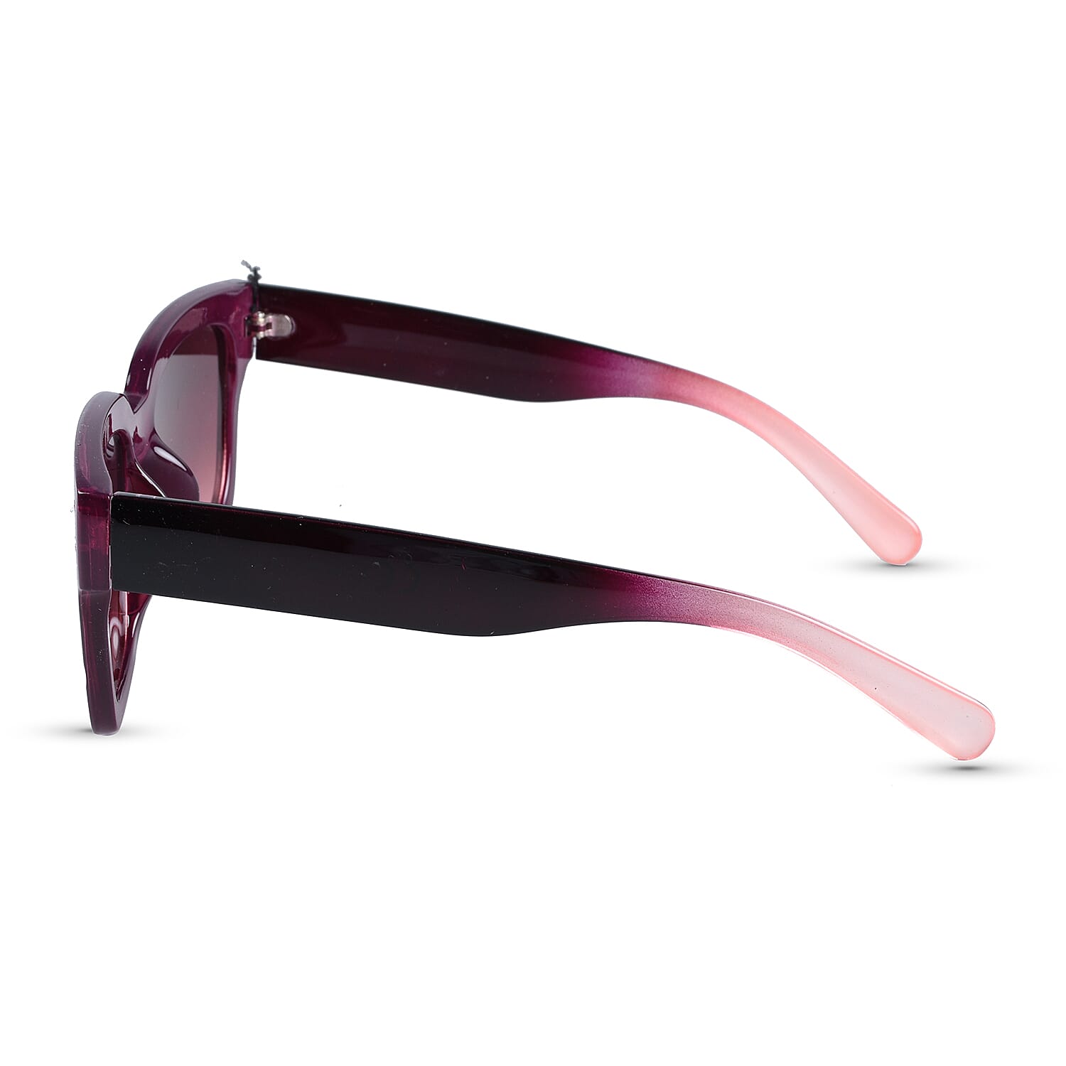 Square Shape Sunglasses for Womens- Burgundy