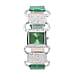 STRADA Japanese Movement Green Dial Crystal Studded Water Resistant Watch with Green Colour Strap