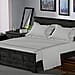 4 Piece Set - Cotton Flat Sheet Fitted Sheet and 2 Pillowcase - Grey
