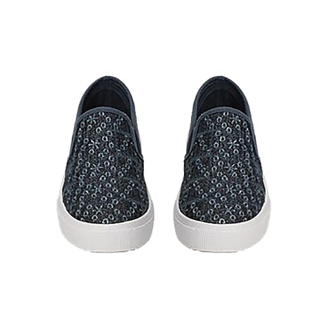 Canvas Women Shoes (Size-5) - Navy