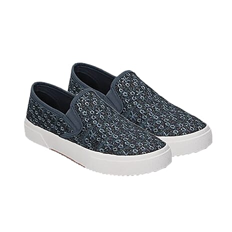 Canvas Women Shoes (Size-5) - Navy