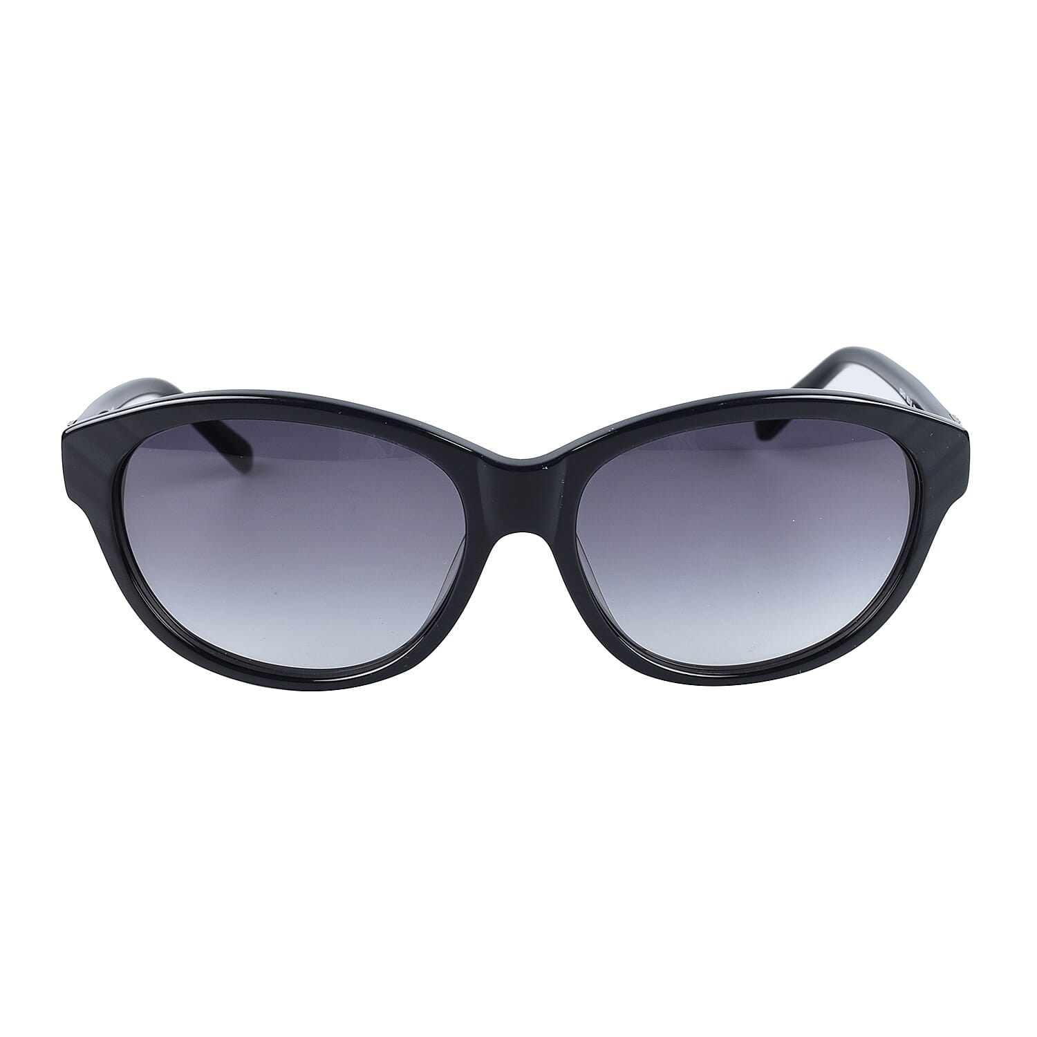 Catherine Denevue- Womens Black Cateye Sunglasses