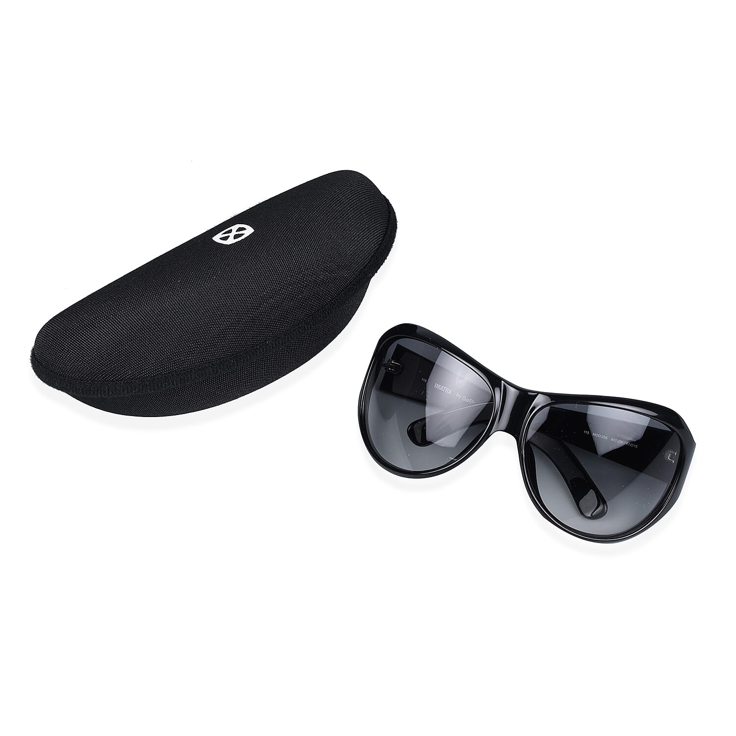 IMATRA- Unisex Black Oversize Sunglasses