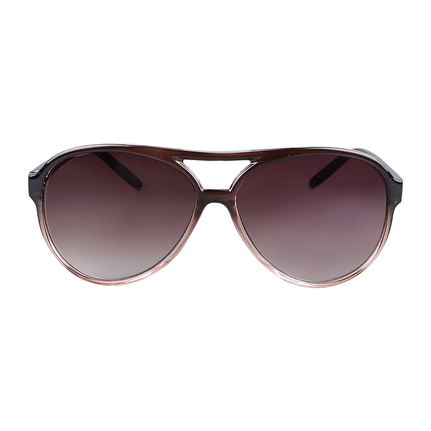 RAMPAGE - Unisex Brown Aviator Sunglasses