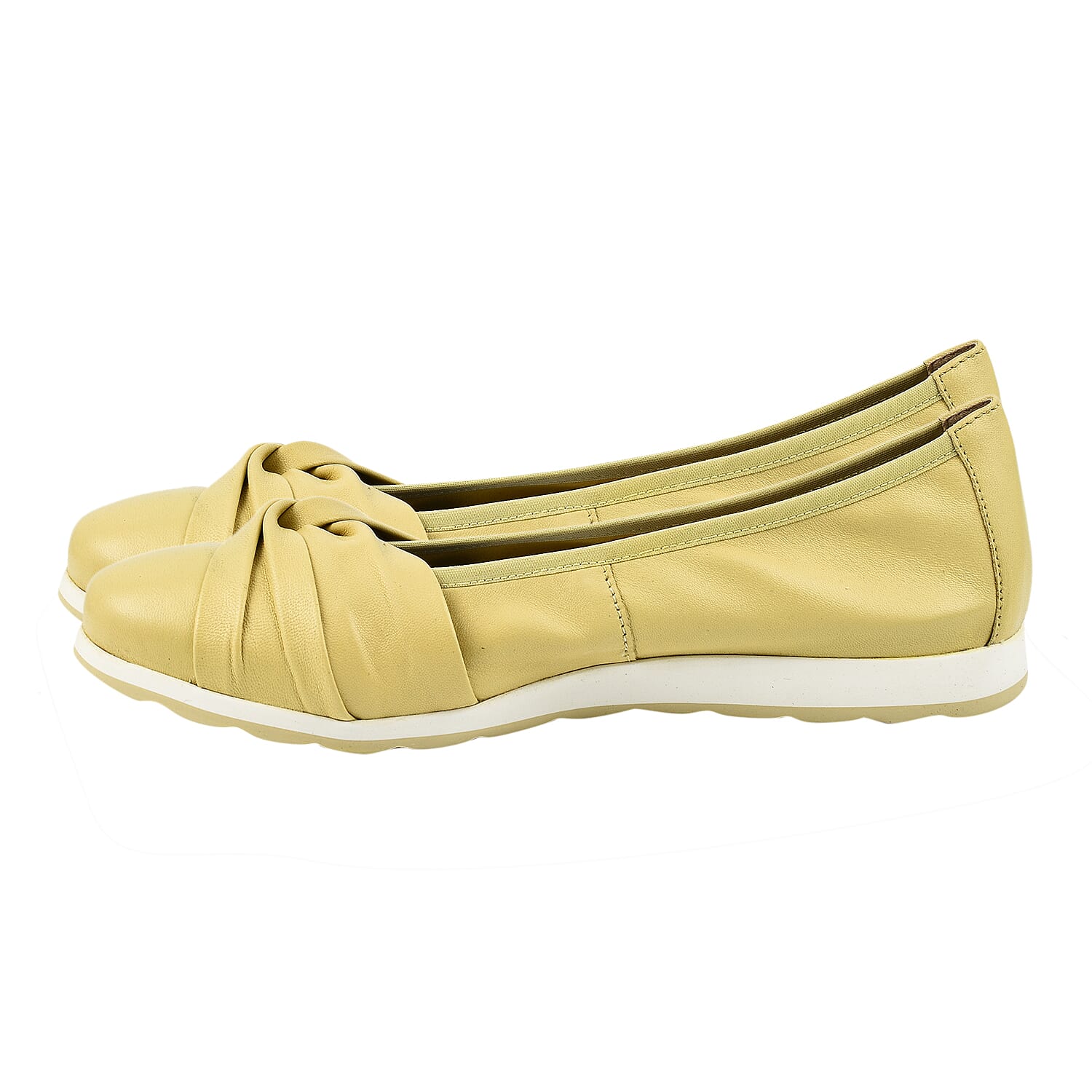 CAPRICE Women Ballerina Sandal - Vanilla Soft