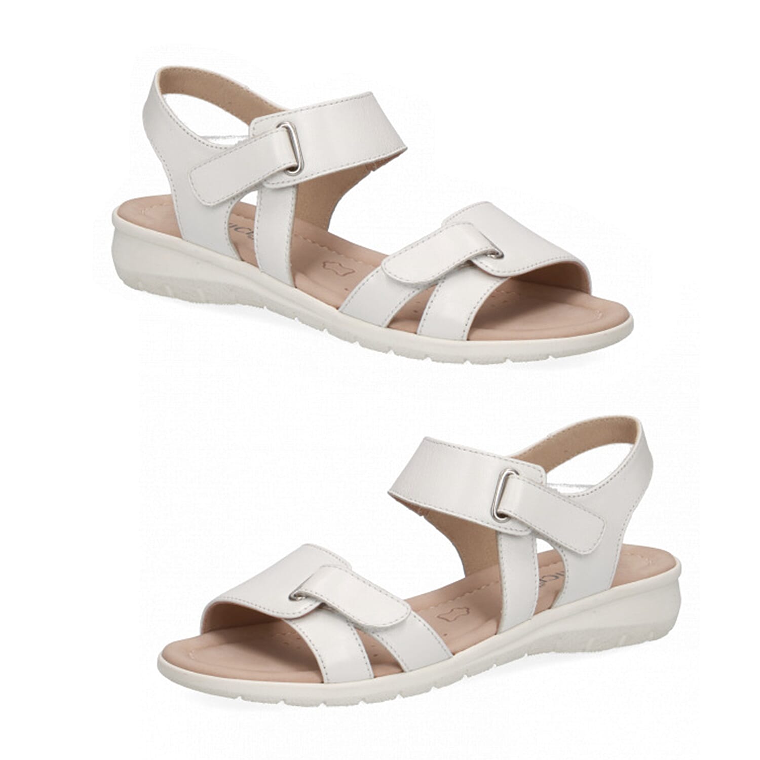 CAPRICE Sandal Flat NUT NAPPA