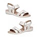 CAPRICE Sandal Flat WHITE NAPPA