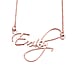 18K Rose Gold Vermeil Plated Sterling Silver Rambo Chain Necklace (Size - 18 - 2 Ext.), Silver Wt. 5.13 Gms.