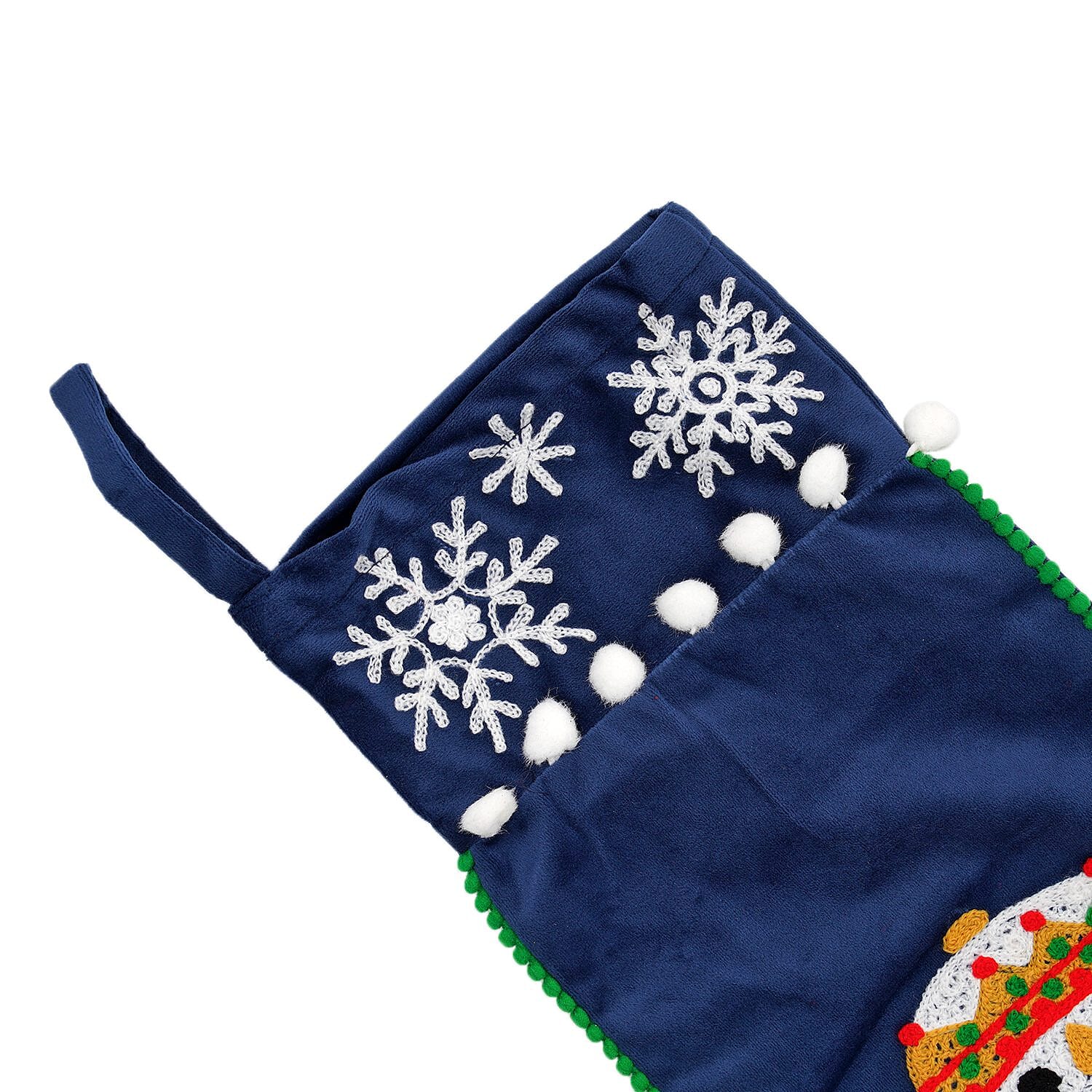 Hanging Decoration (Size 18x48x1 cm) - Red Wine & Blue