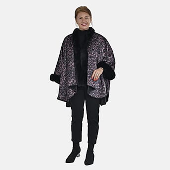 https://tjcuk.sirv.com/Products/70/1/7011190/Tamsy-Leopard-Pattern-Faux-Fur-Trim-Kimono-Size-142x73-Cm-Dark-Brown_7011190.jpg?w=342&h=342