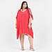 TAMSY Viscose Women Dress - Black