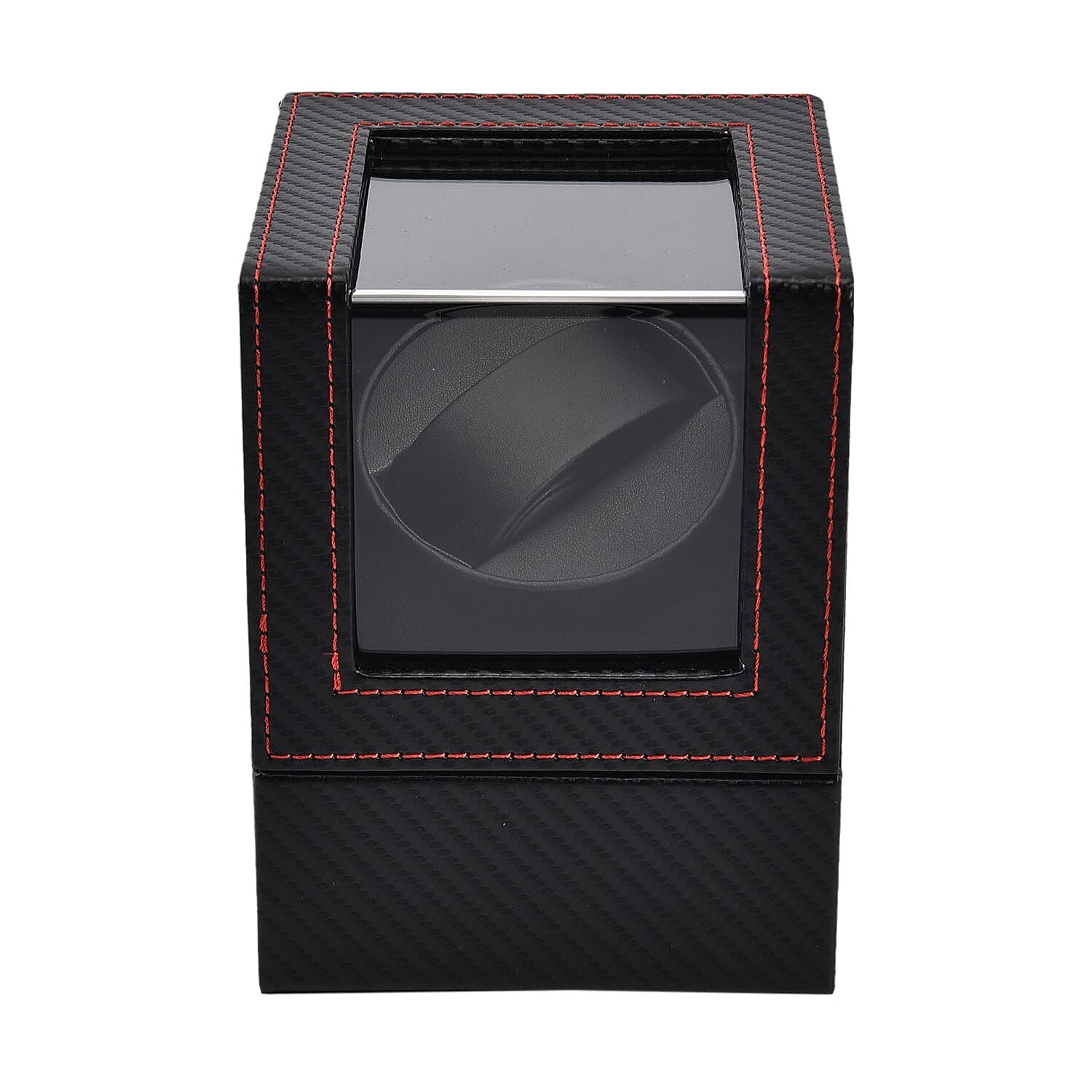 Luxury Edition Automatic Watch Winder Box (Size 12x16x13 cm) - Black