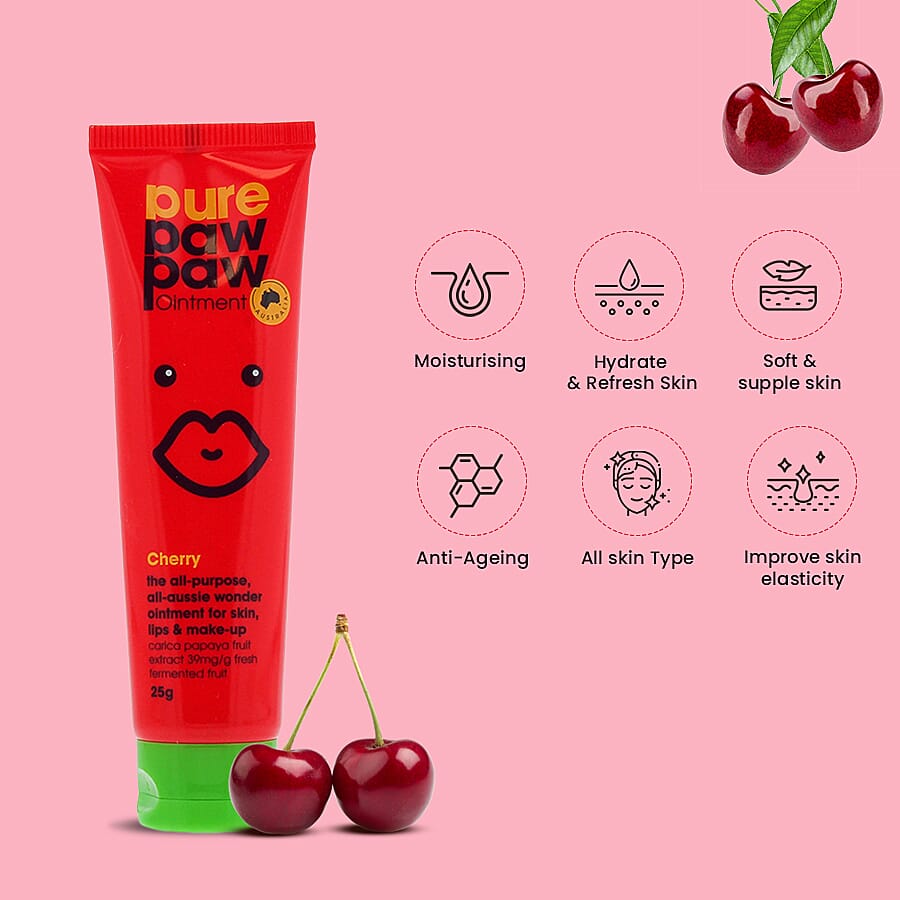 Pure Paw Paw: Cherry Ointment - 25g (Coral)