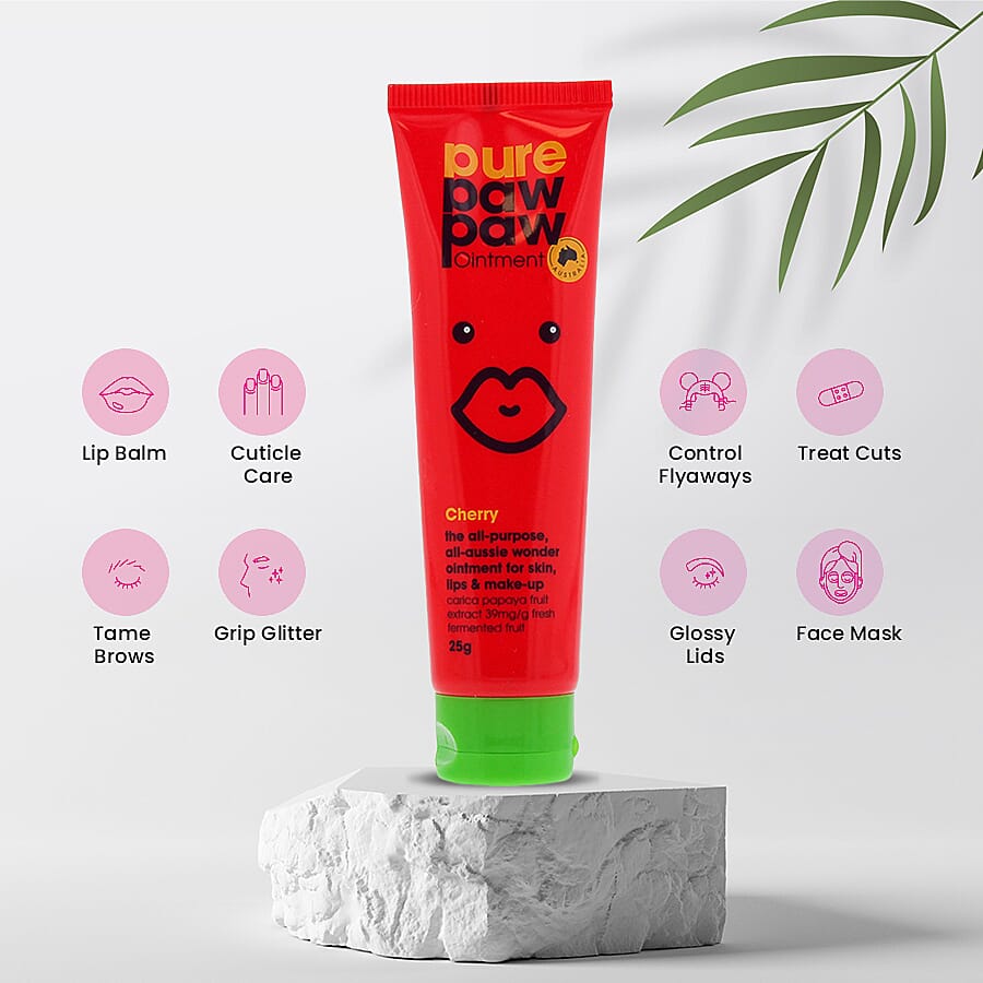 Pure Paw Paw: Cherry Ointment - 25g (Coral)