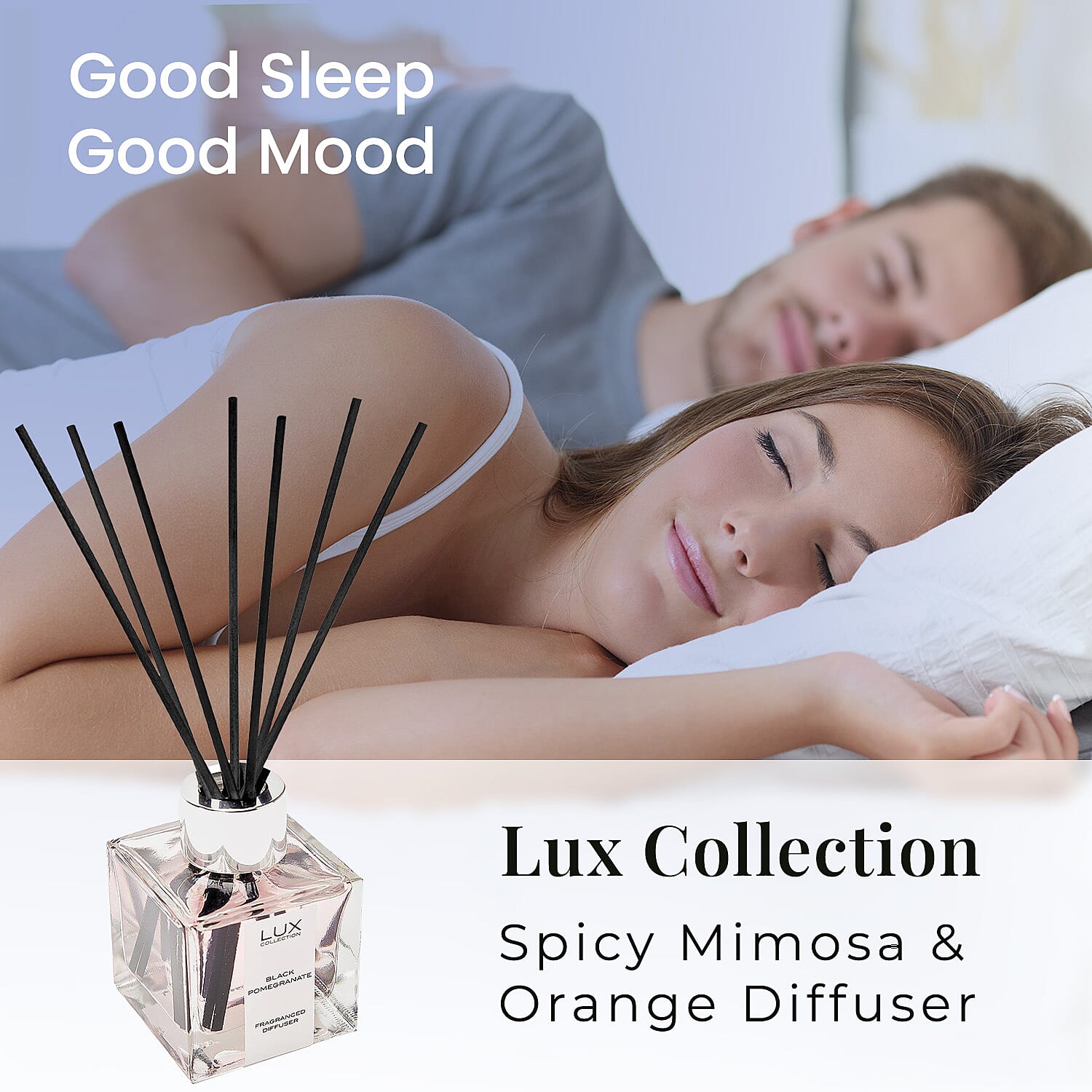 Laurelle Lux Collection- Black Pomegranate Diffuser - 100ml